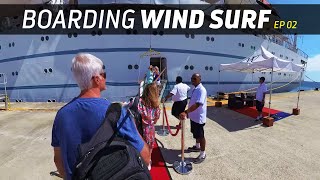 Boarding Windstar Wind Surf  Cruise Tour Review 2024 365sol [upl. by Ades]