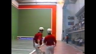 DANIEL  ARAUJO vs ZEBERIO  GOROSTIAGA A Coruña · 1992 Pala corta [upl. by Topping40]