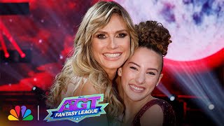 Sofie Dossi  Golden Buzzer Moment  AGT Fantasy League 2024 [upl. by Ardnahc]