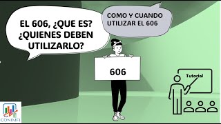 QUE ES EL FORMATO 606 Y QUIENES DEBEN UTILIZARLO [upl. by Haleigh659]