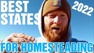 Best states for Off The Grid Homesteading 2022 [upl. by Nahgiem]