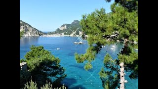 Paleokastritsa Akrotiri Beach Hotel and Corfu Town [upl. by Ennovaj]