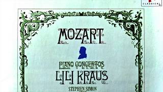 Mozart  Piano Concertos No2021222324252627  Presentation Centurys record  Lili Kraus [upl. by Waterman393]