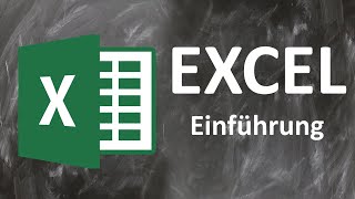 EXCEL Tutorial Deutsch Part 1 Einführung [upl. by Mirna352]