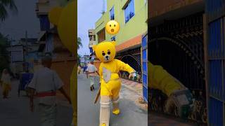 Teddy Bear Smartest🏏Batsman😮😂 teddybear cricket funnyvideo [upl. by Ohcamac834]