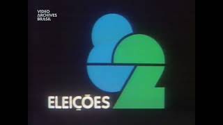 Vinheta Eleições 82  Rede Globo [upl. by Ensign]