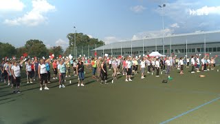 Seniorensportfest Sportabzeichen und Aktionstag Stadtsportbund Cottbus mit 3 Aktionen an einem Tag [upl. by Flin]