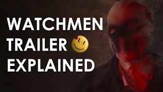 WATCHMEN Teaser Trailer Explained  Things You Missed amp Easter Eggs [upl. by Elram]