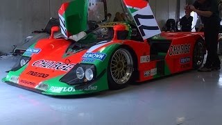 Mazda 767 B Lovely sound AccelerationFly Bys Spa Francorchamps 2014 [upl. by Einnaj245]