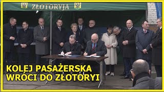 ZŁOTORYJA Pociągiem z Legnicy do Złotoryi [upl. by Atenik]