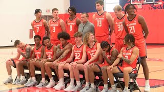 The season is here Illinois basketball teams hold joint media day [upl. by Ulane]