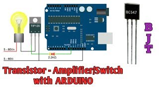 Transistors with Arduino Part 1 BJTs [upl. by Yatnod207]