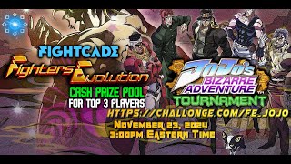 JoJos Bizarre Adventure Tournament on FightCade2 [upl. by Airetahs]