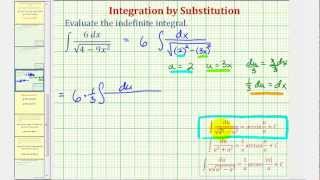 Ex Indefinite Integral Involving Arcsine with Substitution [upl. by Fara]