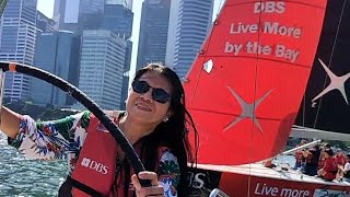 Virgies Vlog is live DBS Sailing at the Bay Singapore [upl. by Shel]