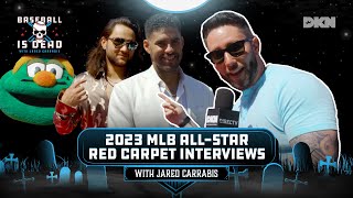 Jared Carrabis Interviews 2023 AllStars On The Red Carpet [upl. by Atinrahc]