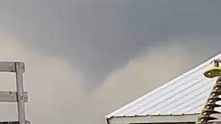 Storm in Ohio tornado footage today 2024 [upl. by Leirol307]