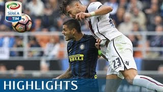 Inter  Cagliari  12  Highlights  Giornata 8  Serie A TIM 201617 [upl. by Fondea]