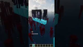 1000 Enderman vs 1 Endermite minecraft gaming memes games [upl. by Alimac59]