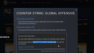 how to check how much youve spent in csgo [upl. by Airet]