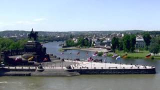 Seilbahn Koblenz amp Festung Ehrenbreitstein [upl. by Torray]