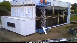 Caulfield Offices  Time Lapse Construction 2013 [upl. by Adnor98]