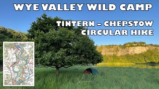 Wye Valley Circular Hike Tintern amp Chepstow  Wild Camp [upl. by Rases]