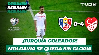 Resumen y Goles Moldavia 0  4 Turquía  Eliminatorias  Euro 2020  Jornada 6  TUDN [upl. by Pegg]