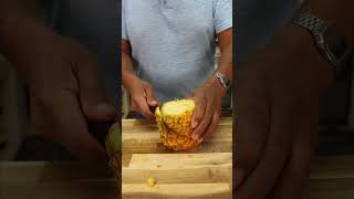 Partiendo una Deliciosa Piña 😋🍍 ▶ Cómo partir una 🍍 Piña ✅ [upl. by Hurlee]