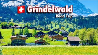 GRINDALWALD Switzerland 🇨🇭The most beautiful village🇨🇭Swiss valley [upl. by Retsila947]