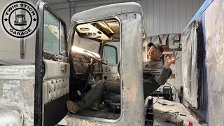 Peterbilt 359 Restoration Ep81 Big Hole Conversion [upl. by Eimmij573]