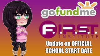 I WILL NOW BE OFFICIALLY STARTING SCHOOL IN OCTOBER 2019  GoFundMe UPDATE [upl. by Hayyim50]