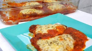 PARMEGIANA DE CARNE MOÍDA AO FORNO  ALMOÇO FÁCIL E RÁPIDO [upl. by Crocker]