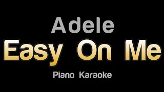 Adele  Easy On Me Karaoke Version [upl. by Sholeen348]