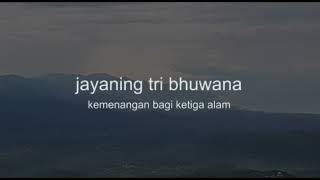 Lagu Bahasa Kawi Jawa Kuno  quotNarasimha Murtiquot oleh Mandalakawi [upl. by Llertnac431]