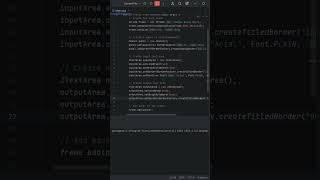 Building a Simple Java Swing GUI 🌟 From Zero to Hero asmr asmrsounds coding [upl. by Telracs976]