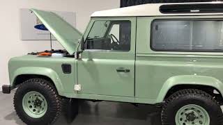 Land Rover Defender 90 Walkaround fully restored [upl. by Yasdnyl]