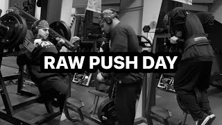 RAW PUSH DAY [upl. by Rayle]