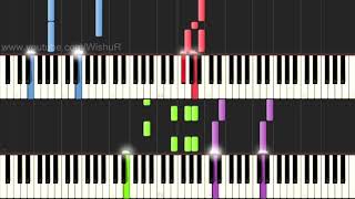 Hikaru Utada  Hatsukoi Synthesia Duet [upl. by Otanod858]