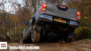 Toyota Hilux Invincible X UK Spec Off Roading and Detailed Look [upl. by Byran499]