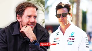 Vettel to Mercedes 👀  Sebastian Vettel thinking about F1 return [upl. by Eislel]