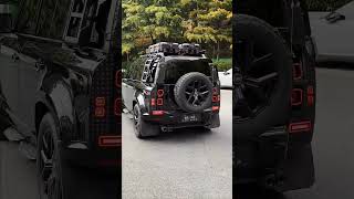 BLACK DEFENDER LOVER defender110 landroverdefender110 youtubeshorts trending defender130 [upl. by Ilrebmik]