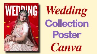 wedding collection poster design canva [upl. by Nerra]