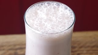 Frozen Strawberry amp Oatmeal Breakfast Smoothie  Recipe Video [upl. by Enirac910]