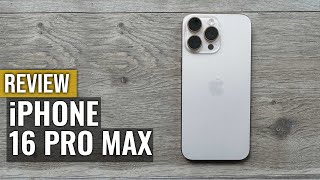 Apple iPhone 16 Pro Max Review New Button Makes a Difference [upl. by Arinaj]