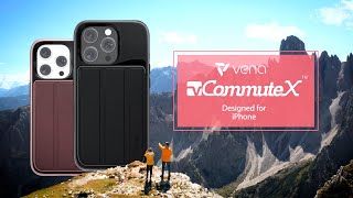 The Most Practical Wallet Case for iPhone  vCommuteX [upl. by Elaweda]