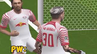 RB LEIPZIG VS INTER  PES PPSSPP 24 GAMEPLAY [upl. by Luce]