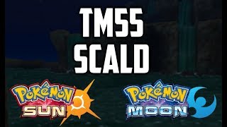 Where to Find TM55 Scald in Pokemon Sun and Moon [upl. by Slade518]