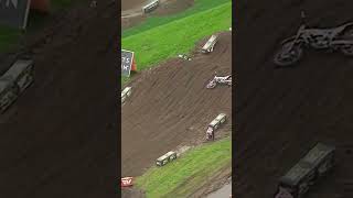 CRASH OF HAIDEN DEEGAN AT DAYTONA SUPERCROSS SX 2024 [upl. by Jennie678]