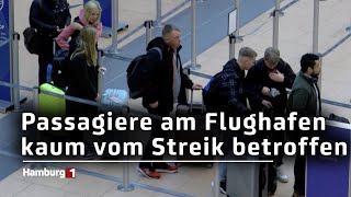 FlughafenStreik am Freitag Wie läuft es für die Passagiere [upl. by Nosraep913]